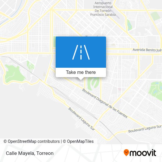 Mapa de Calle Mayela