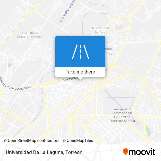 Mapa de Universidad De La Laguna