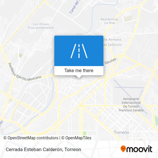Cerrada Esteban Calderón map