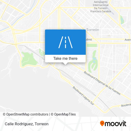 Mapa de Calle Rodríguez