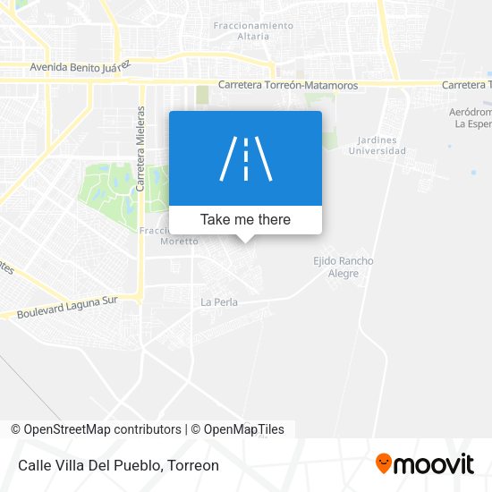 Calle Villa Del Pueblo map
