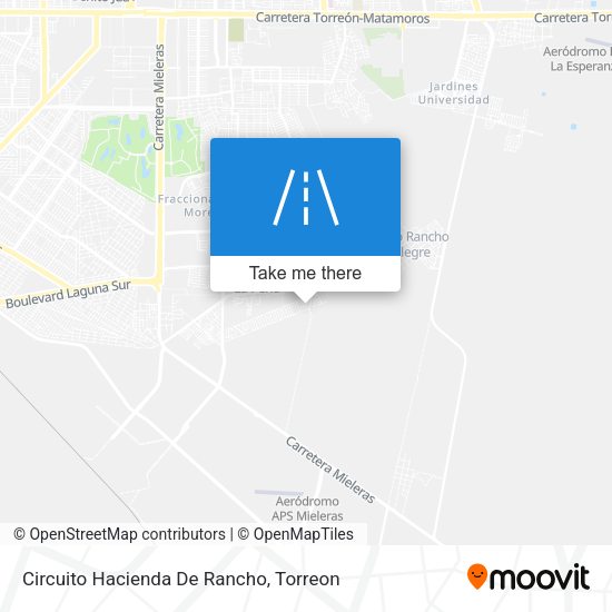 Circuito Hacienda De Rancho map