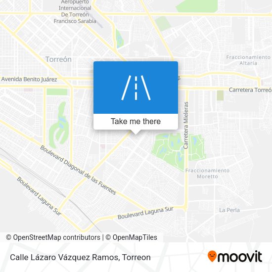 Calle Lázaro Vázquez Ramos map