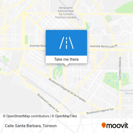 Calle Santa Bárbara map
