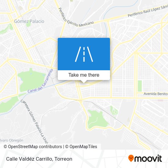 Calle Valdéz Carrillo map