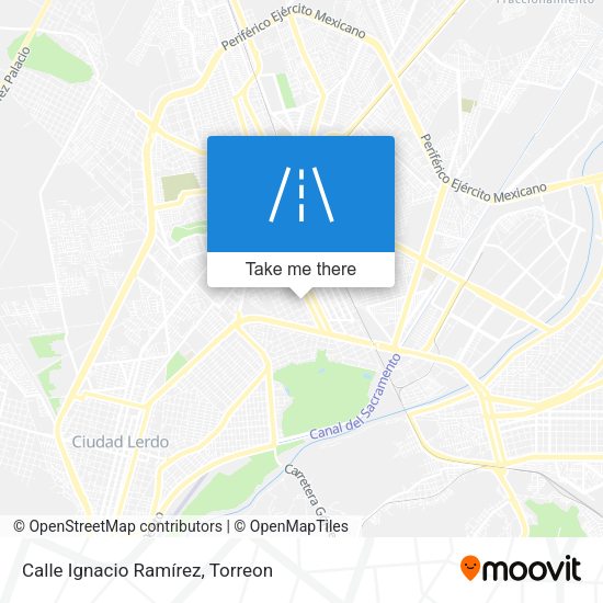 Calle Ignacio Ramírez map