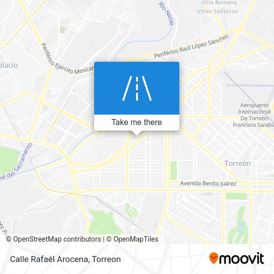 Calle Rafaél Arocena map