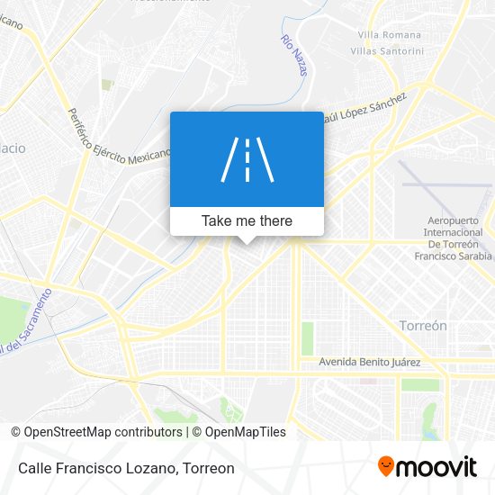 Mapa de Calle Francisco Lozano