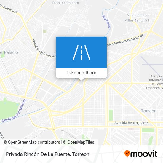 Privada Rincón De La Fuente map