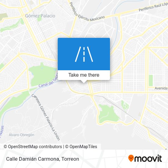 Calle Damián Carmona map
