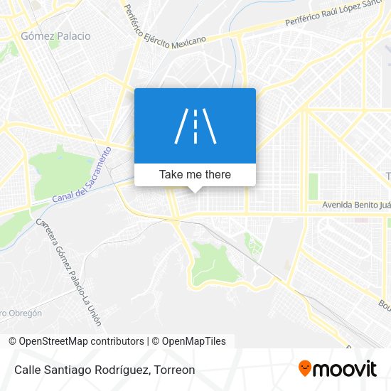 Calle Santiago Rodríguez map