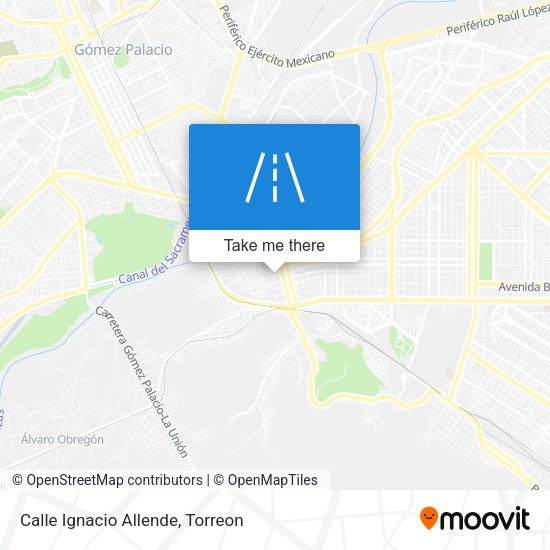 Calle Ignacio Allende map