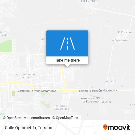 Calle Optometría map