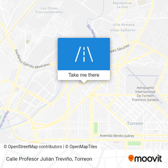 Calle Profesor Julián Treviño map