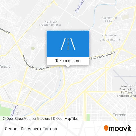 Cerrada Del Venero map