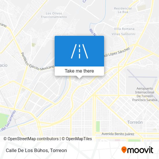 Mapa de Calle De Los Búhos