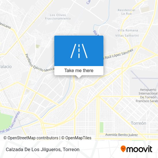 Mapa de Calzada De Los Jilgueros