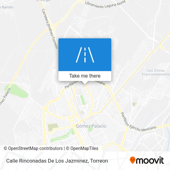 Calle Rinconadas De Los Jazminez map