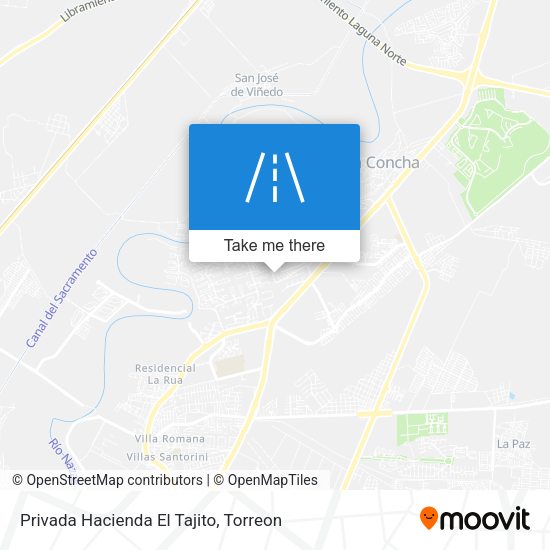 Privada Hacienda El Tajito map