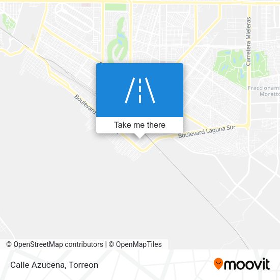 Mapa de Calle Azucena