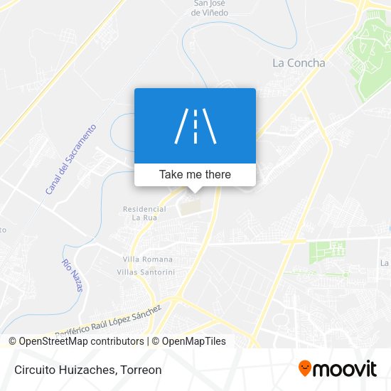 Mapa de Circuito Huizaches