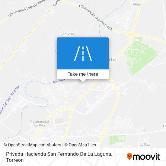 Privada Hacienda San Fernando De La Laguna map