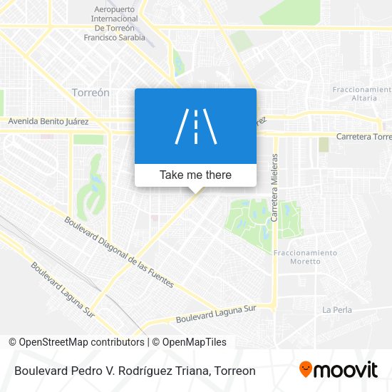 Mapa de Boulevard Pedro V. Rodríguez Triana