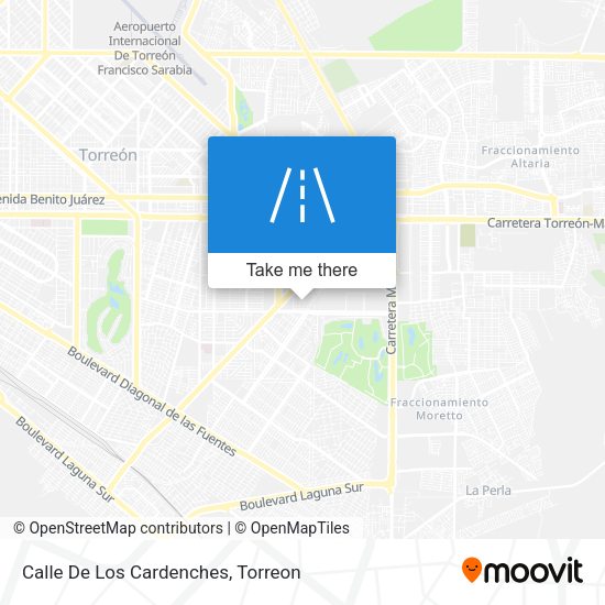 Calle De Los Cardenches map