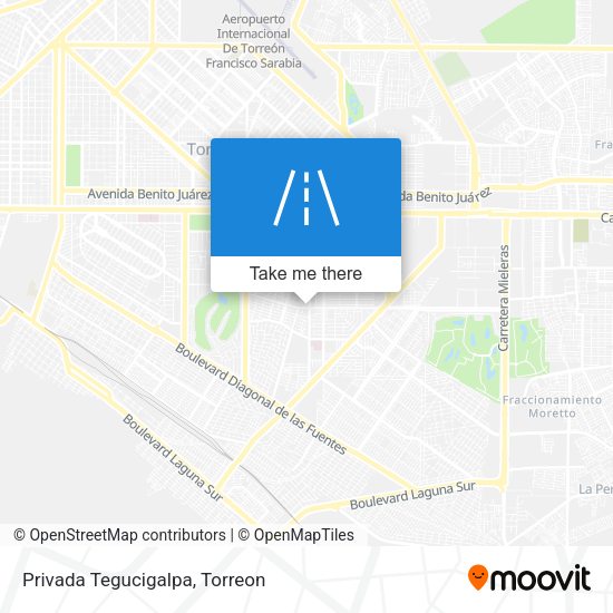 Mapa de Privada Tegucigalpa
