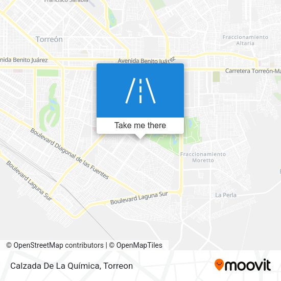 Calzada De La Química map