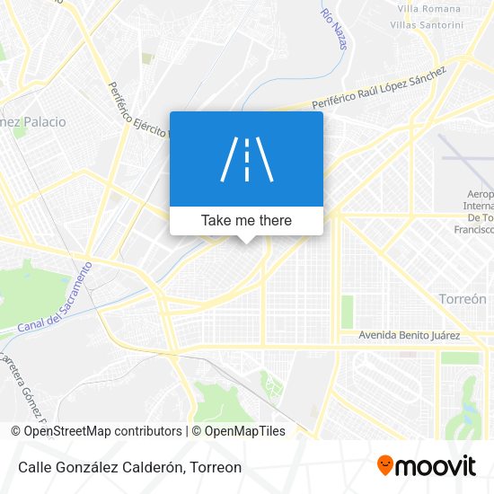 Mapa de Calle González Calderón