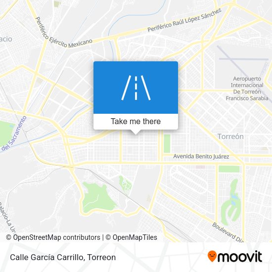 Calle García Carrillo map