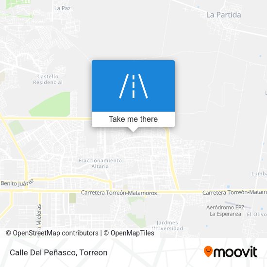 Mapa de Calle Del Peñasco