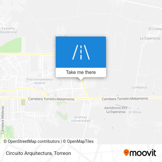 Circuito Arquitectura map