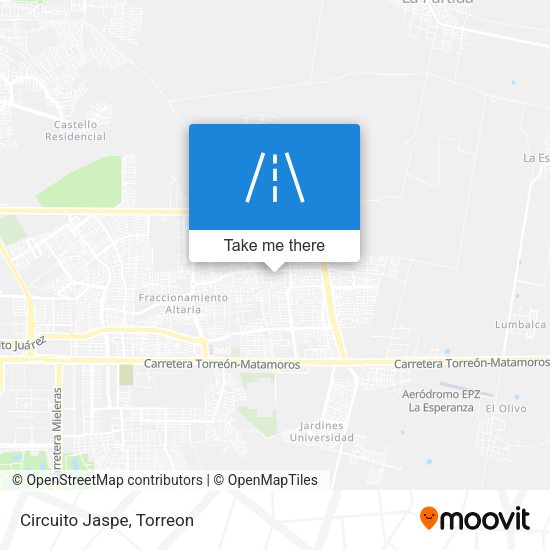 Mapa de Circuito Jaspe
