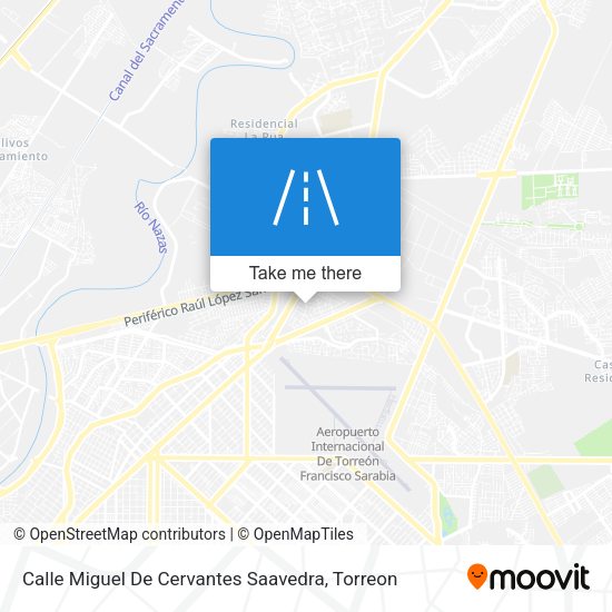 Calle Miguel De Cervantes Saavedra map