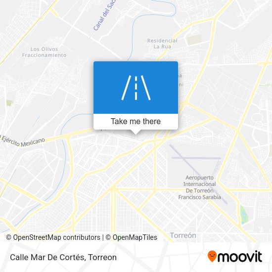 Calle Mar De Cortés map