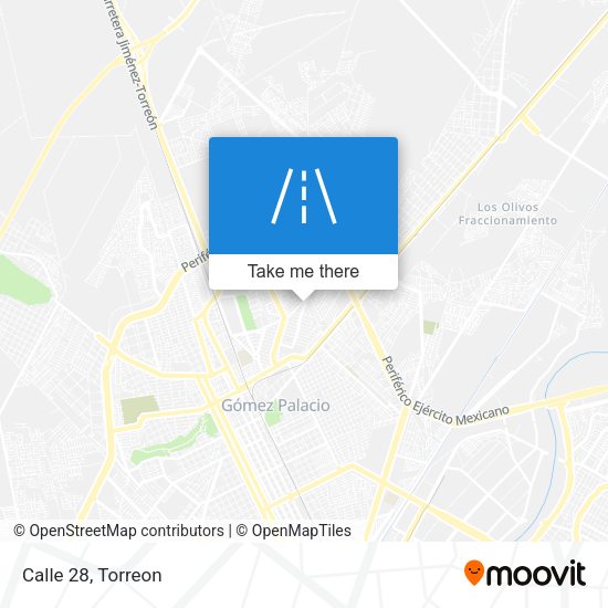 Mapa de Calle 28