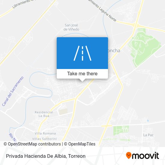 Privada Hacienda De Albia map