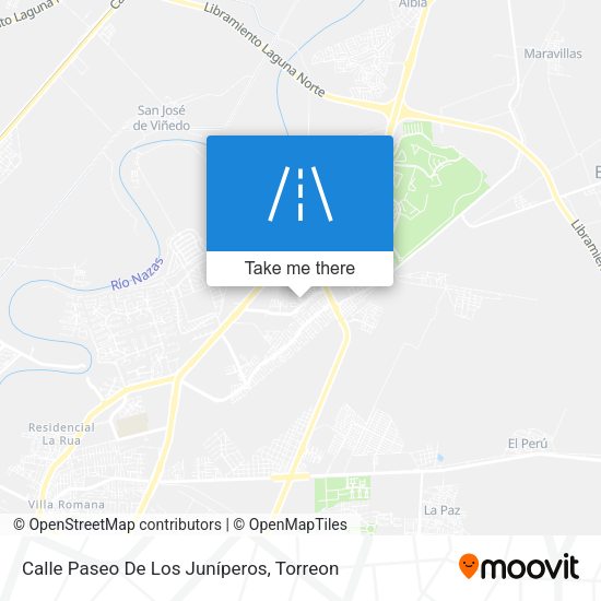 Calle Paseo De Los Juníperos map