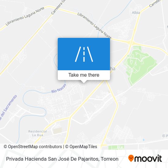 Privada Hacienda San José De Pajaritos map