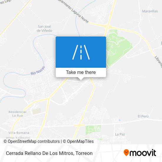Cerrada Rellano De Los Mitros map