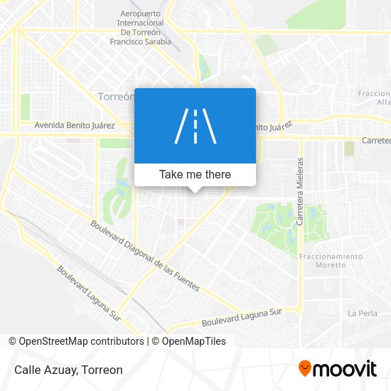 Mapa de Calle Azuay