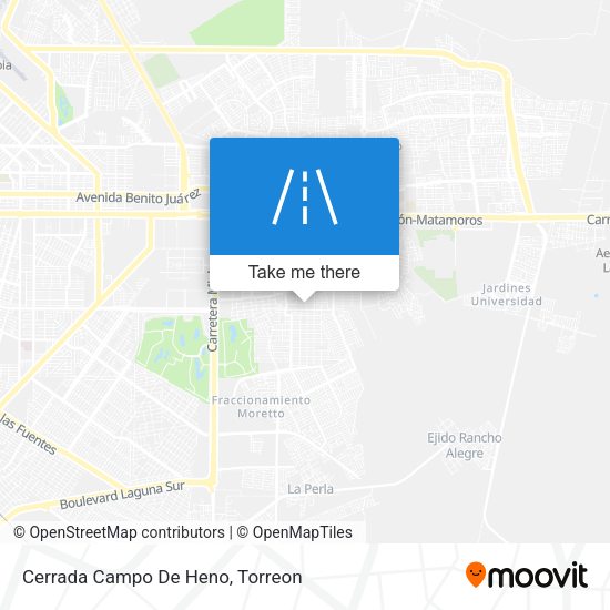 Cerrada Campo De Heno map