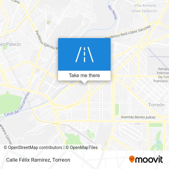 Calle Félix Ramírez map