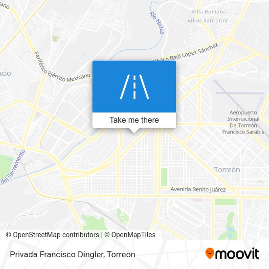 Mapa de Privada Francisco Dingler