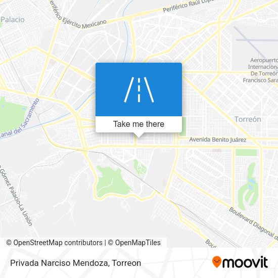 Privada Narciso Mendoza map