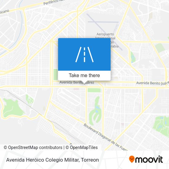 Avenida Heróico Colegio Militar map