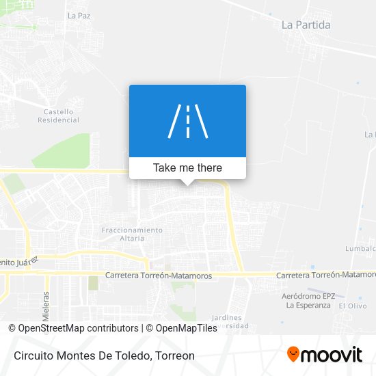 Circuito Montes De Toledo map