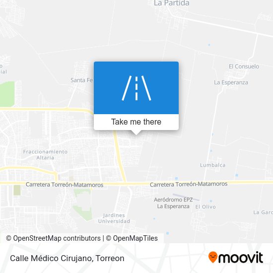 Calle Médico Cirujano map